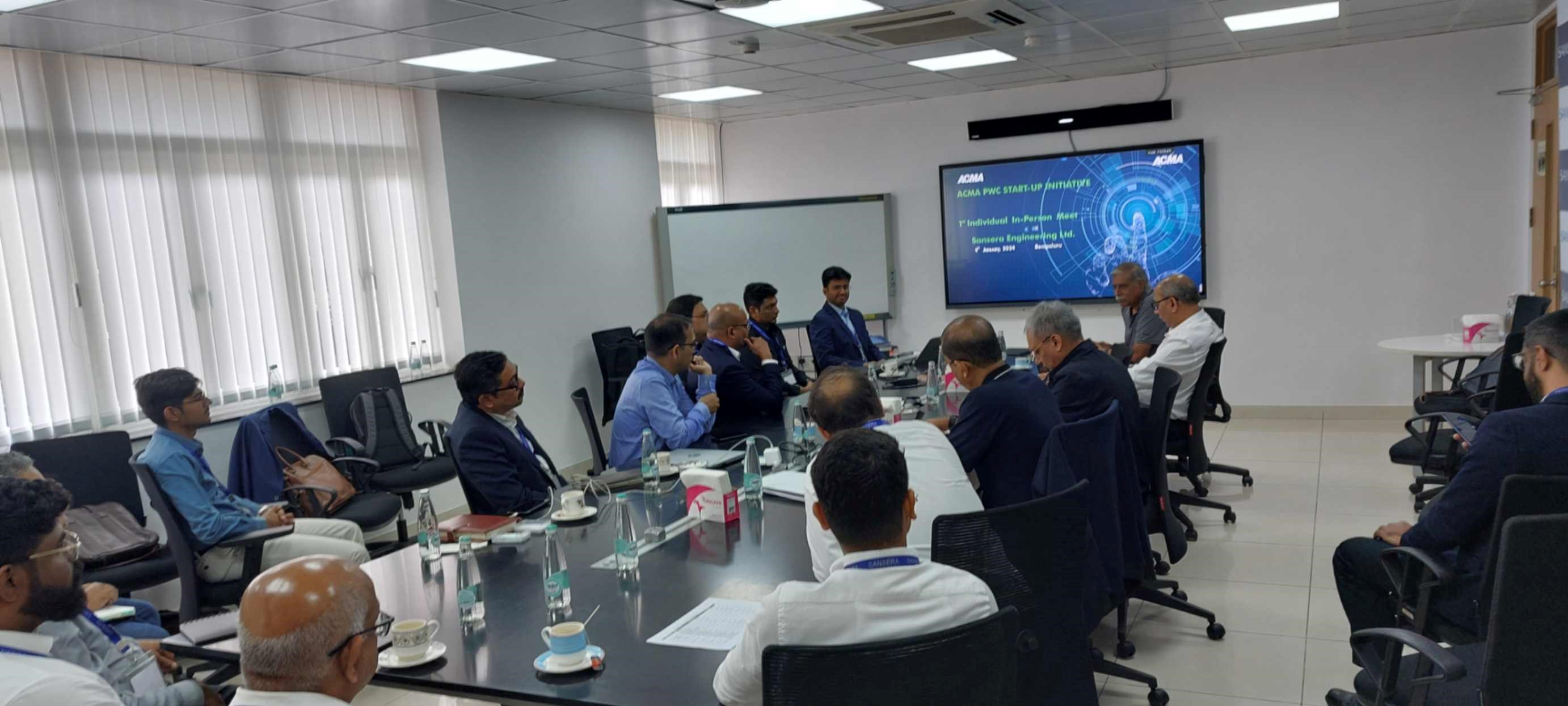 ACMA PwC Start-up Initiative, Sansera Engg. #1 – In-person Interaction (2nd mtg.)