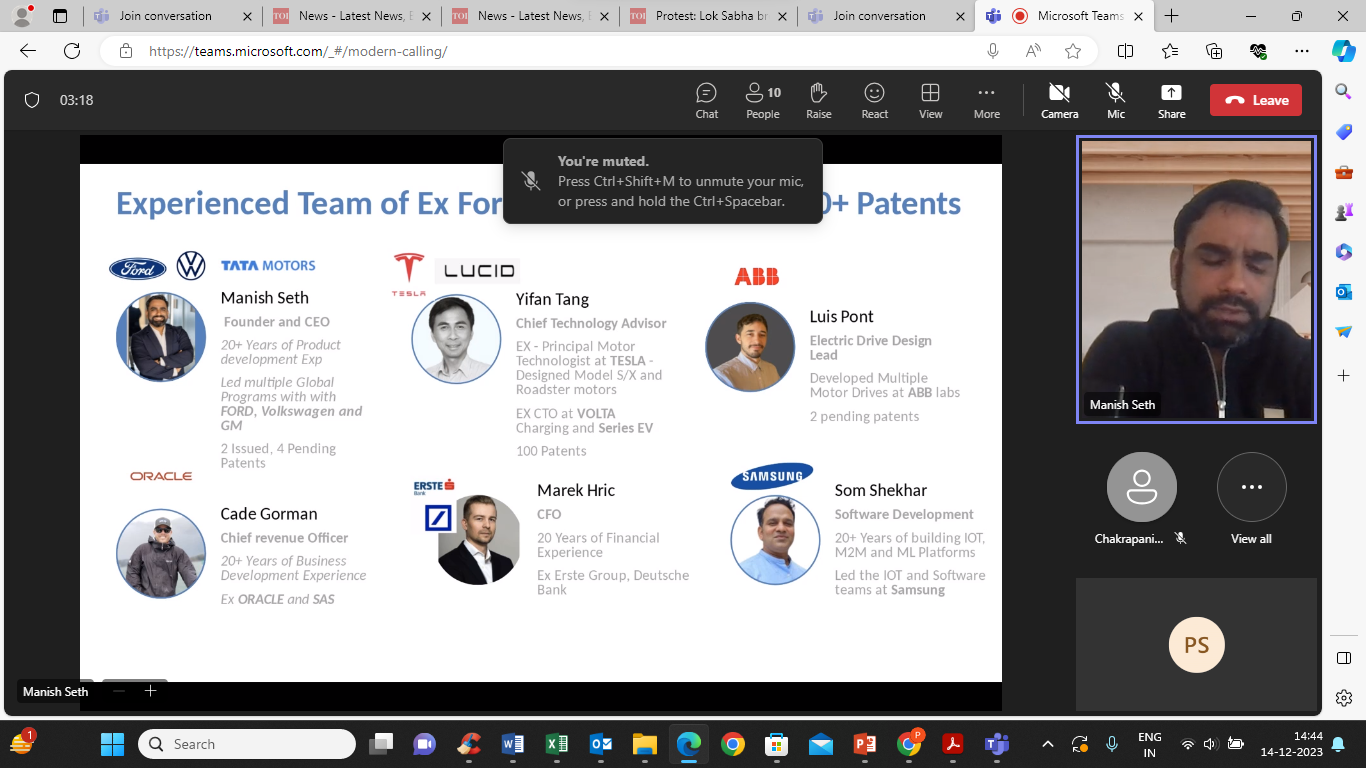 ACMA PwC Start-up Initiative, Sona Comstar, #1 –Online Interaction (1st mtg.),